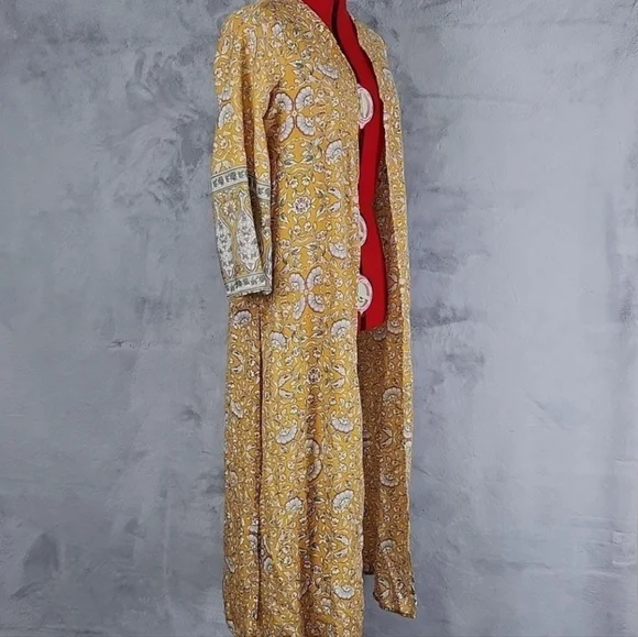 Lovefire yellow floral coverup - Picture 2 of 13